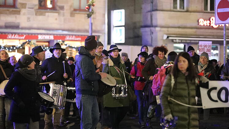 Corona-Protest in Fürth