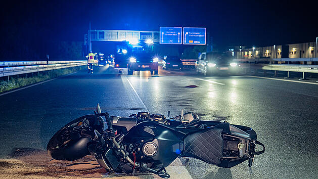 Motorradfahrer auf A73 bei Forchheim schwer verletzt