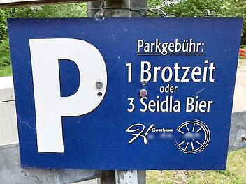 Parkgeb&uuml;hren der anderen Art in der Fr&auml;nkischen.  Foto: Roland betz