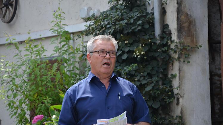 Gerhard Schmidt vom Amt für Landwirtschaft
