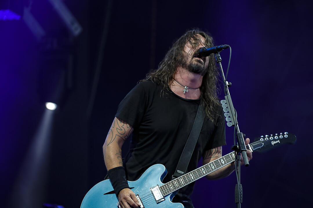Die Foo Fighters bei Rock im Park 2018.