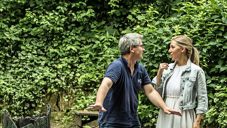 "Die schöne Galathée": Probenimpressionen von der Sommeroperette Heldritt auf der Waldbühne. Der Operetten-Einakter von Suppé feiert gemeinsam mit Offenbachs "Salon Pitzelberger" am 13. August Premiere.Foto: Jochen Berger