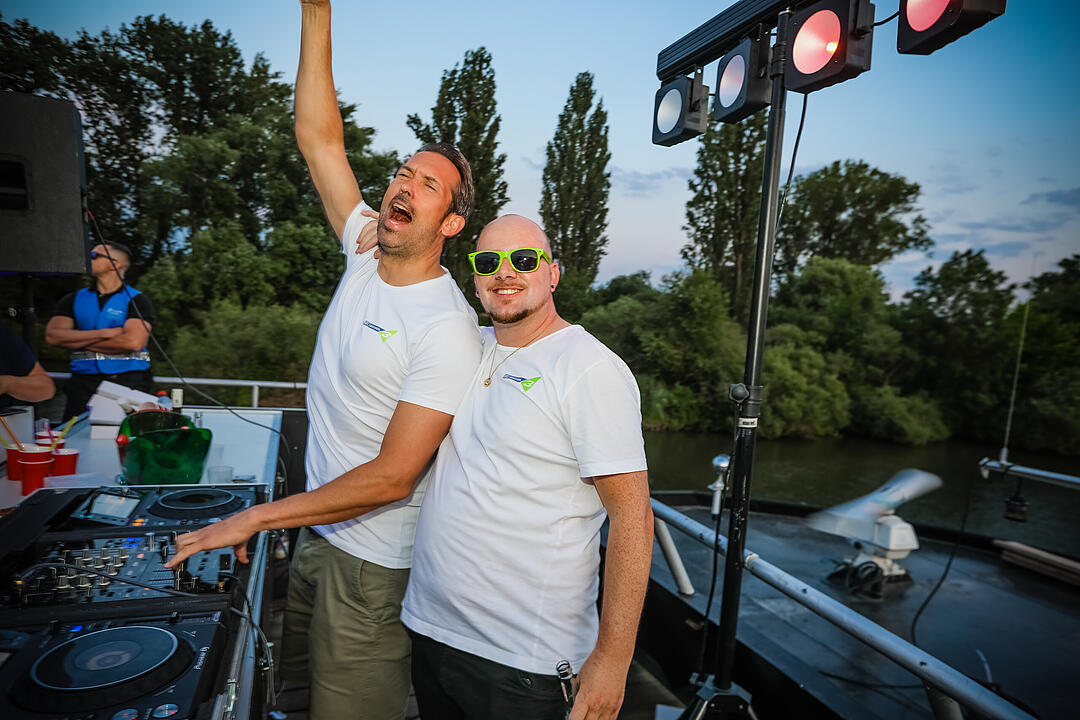 Auf drei Decks ging ordentlich die Post ab!