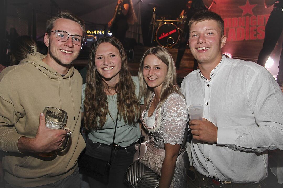 Am Samstag sorgten die Midnight Ladies für Stimmung!