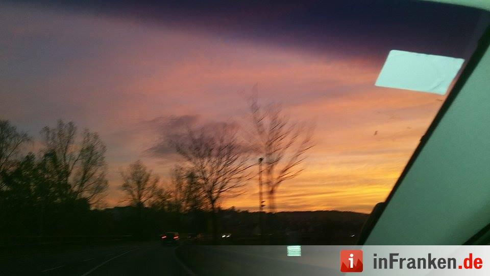 Abendrot vom 8.11.2015 - Die Bilder unserer Leser
