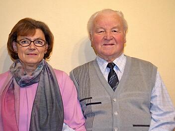 Brunhilde und Heinz Thürmer aus Ramsthal sind seit 50 Jahren verheiratet. Foto: Andreas Lomb