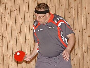 Der Spitzenspieler der TS Kronach, Christoph Teille, war der zweitbeste Akteur in der Oberfrankenliga. Foto: Hans Franz