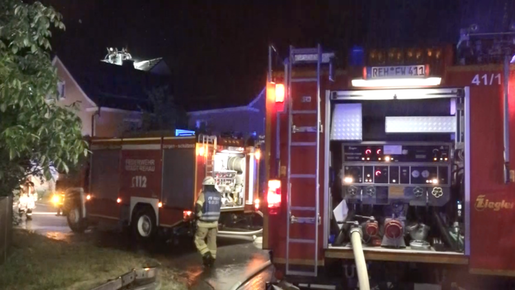 Brand in Rehau