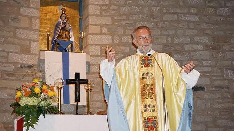 Eindrücke vom Vorabend des Hauptwallfahrtsfestes auf dem Maria Ehrenberg. Foto: Marion Eckert
