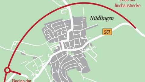 Anfang Dezember hat der Bundestag den Bundesverkehrswegeplan 2030 beschlossen. Darin enthalten sind zwei wichtige Infrastruktur-Projekte im Landkreis Bad Kissingen: B 286 neu und Ortsumgehung Nüdlingen. Der Bundesverkehrswegeplan wurde im Frühjahr angekündigt, im Sommer in den Kommunen diskutiert und im Dezember vom Bundestag abgesegnet: Die B 286 neu und die Ortsumgehung Nüdlingen kommen, aber wann? So könnte die Nord-Umgehung bei Nüdlingen aussehen. Grafik: Michael Beetz