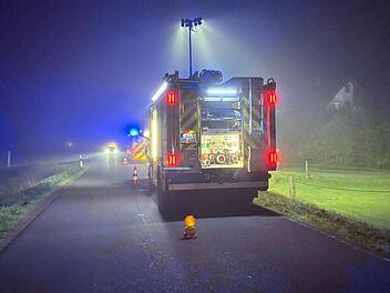 Unfall in Elfershausen am Montagmorgen