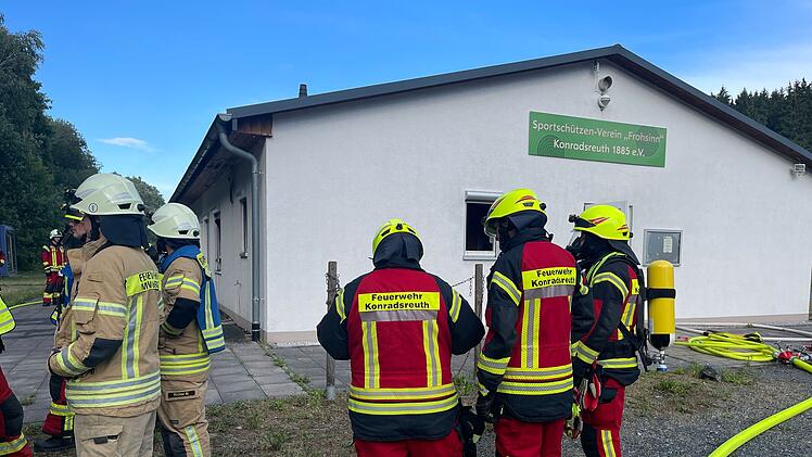Brand beim Sportsch&uuml;tzenverein bei Hof: 100.000 Euro Schaden