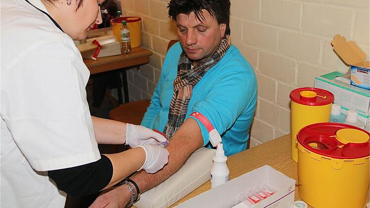 "Freilich bin ich dabei", sagte Richard Wehner vom Kaiserhof Oberthulba. Foto: Gerd Schaar