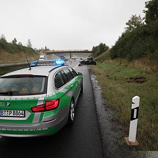 Schwerer Unfall auf A93 bei Höchstädt