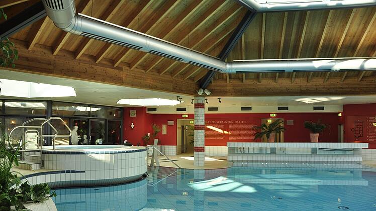 Römische Badekultur in Mittelfranken: Die Mogetissa-Therme  besinnt sich auf die Zeit zurück, als die Römer in Weißenburg weilten.  Foto: Mogetissa-Therme