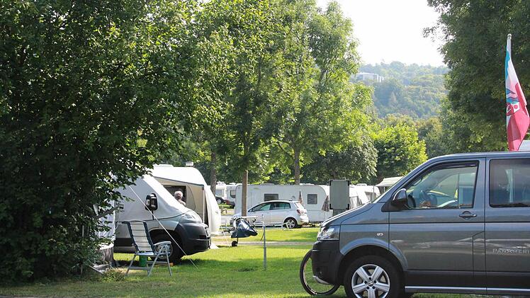 Auf dem Camping-Platz in Kothen läuft die Saison gut. In Bad Kissingen sieht es nicht ganz so rosig aus. Das Pächter-Paar erklärt, warum. Foto: Carmen Schmitt