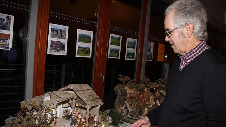 Klaus Fortunats Krippen künden von der Liebe zum Detail. Die Anregungen und das Material holt sich der Krippenbauer aus der Natur.gst