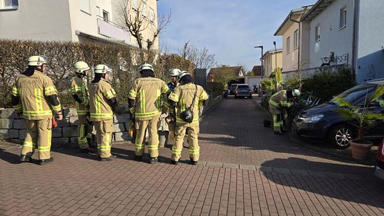 Bamberger Feuerwehr zu Rauchentwicklung in Siedlung alarmiert
