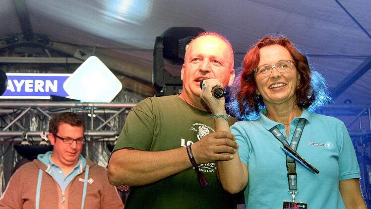 Impressionen von der Bayern-1-Disco  Foto: Richard Sänger