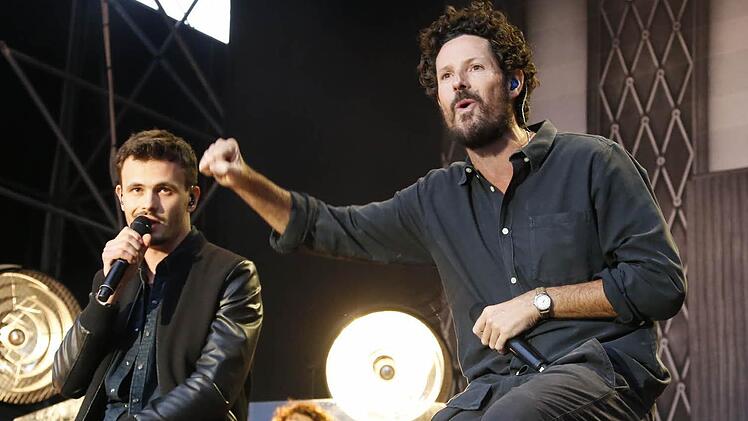 Max Herre gastierte am Samstag beim Open-Air-Sommer auf dem Coburger Schlossplatz.Fotos: Matthias Hoch