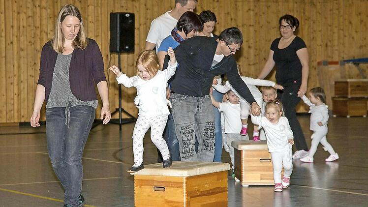 Die Kleinsten waren mit größtem Eifer bei der Sache. Foto: Klaus Gagel