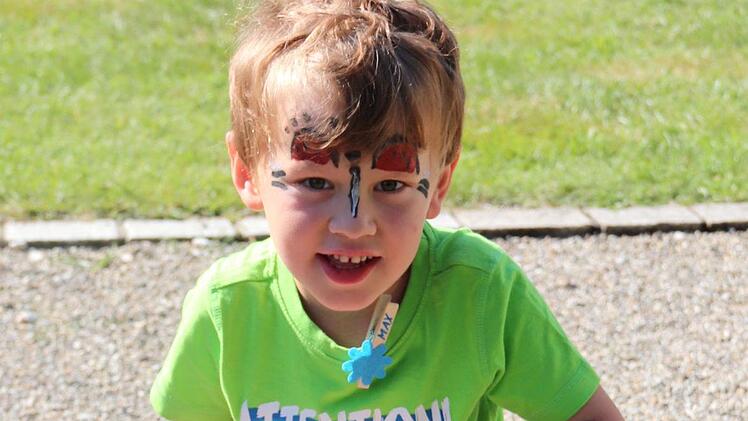 Max ist vom Kinderprogramm begeistert. Foto: Johanna Blum
