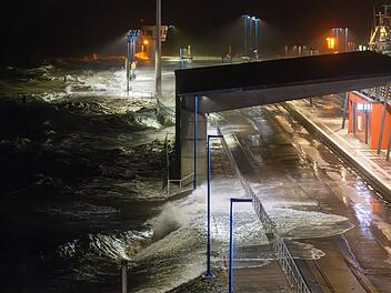 Sturmtief &bdquo;Joshua&ldquo; - Schleswig-Holstein