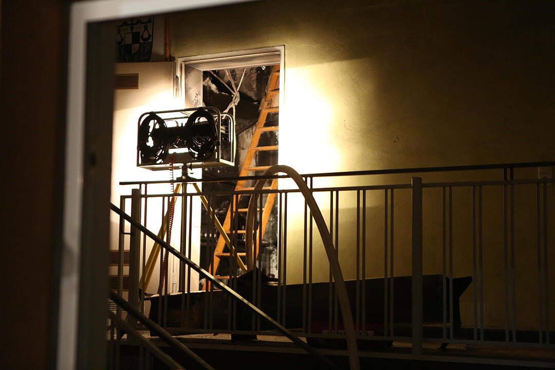 Brand in Hagenbüchach