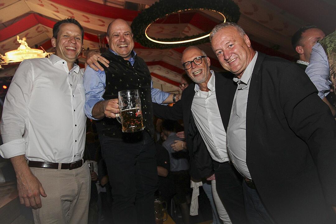 Am Donnerstag spielten die "Stoapfälzer Spitzbuam".