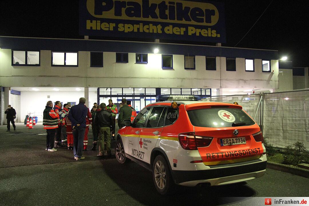 Medizinischer Großeinsatz in Herzogenaurach