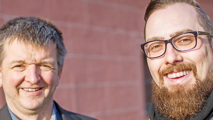 Sven Eisele (links) und sein Nachfolger als SPD-Vorsitzender Markus P&uuml;ls Foto: privat