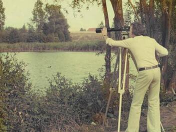 Günter Streit filmte und fotografierte schon früher leidenschaftlich. Fotos: Streit/Molitor