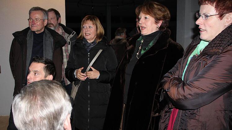 Den Stadträten gefällt die Ausstellung.