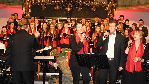 Mit einem spektakul&auml;ren Musikprogramm begeisterte das Benefizprojekt Kulmbach in Neudrossenfeld. Foto: Horst Wunner