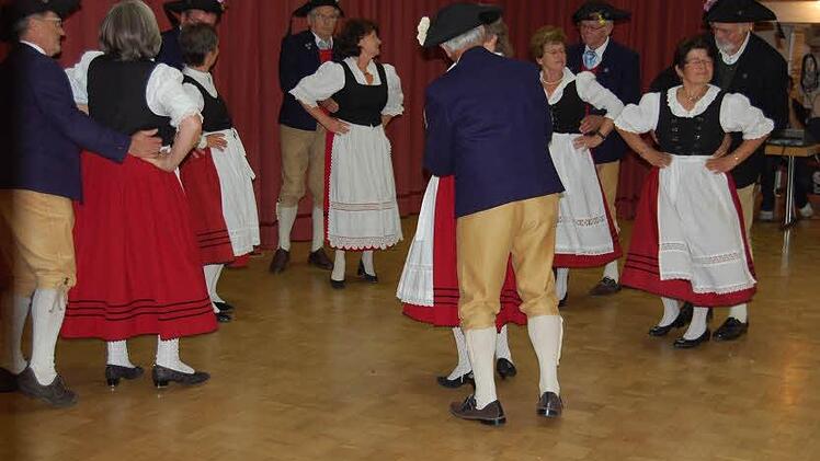 Die Volkstangruppe Oberthulba.