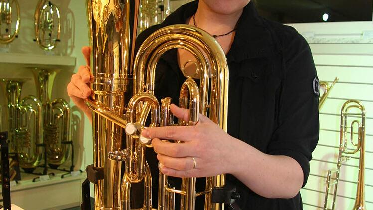 Musikalienhändlerin Kati Schubert