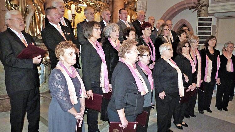 Der gemischte Chor des Gesangvereins Himmelkron Foto: Werner Reißaus