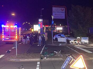 Schwerer Unfall in Fürth