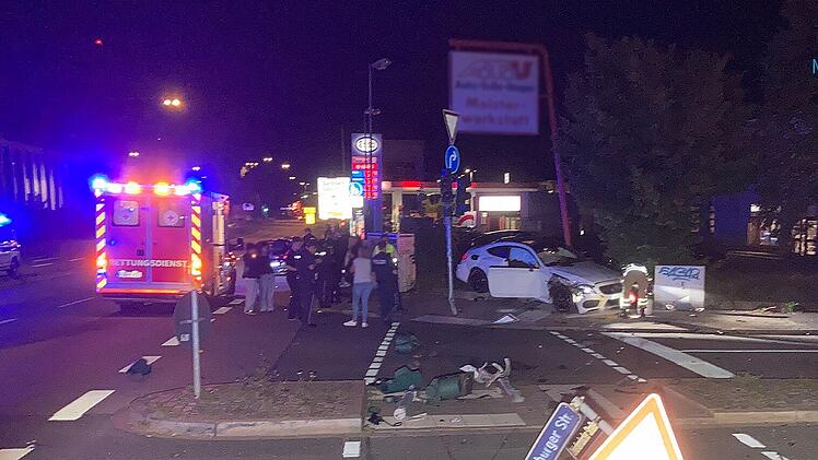 Schwerer Unfall in Fürth