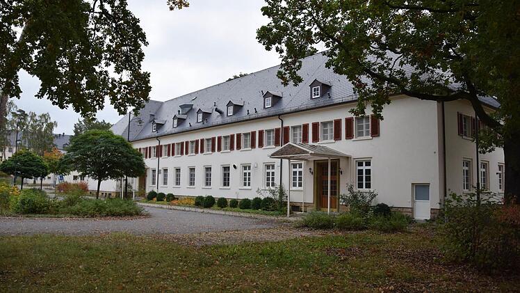 Blick auf den ehemaligen Offiziersclub, der künftig für öffentliche Nutzungen zur Verfügung stehen soll.