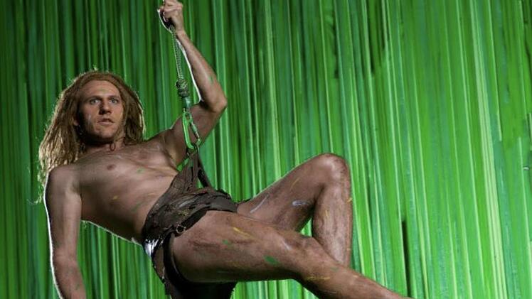 Drei Jahre lang wirkte Armin Kahl beim Musical "Tarzan" in Hamburg mit.      Foto: privat