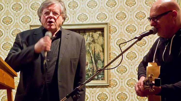 Fitzgerald Kusz (links) und Klaus BrandlFoto:Jochen Berger