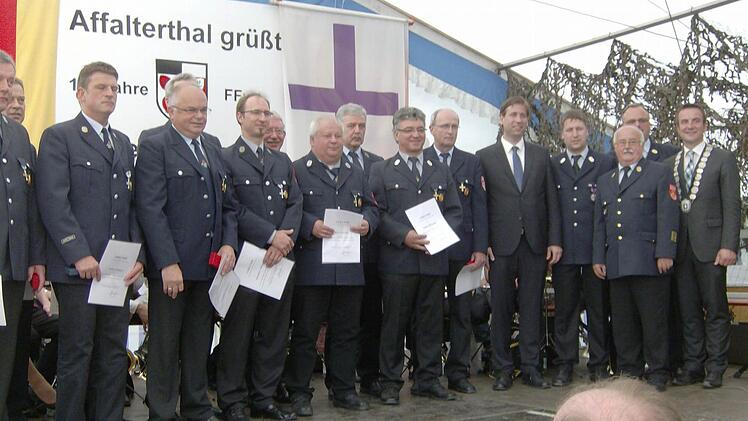 125-Jahr-Feier der FFW Affalterthal. Foto: Petra Malbrich
