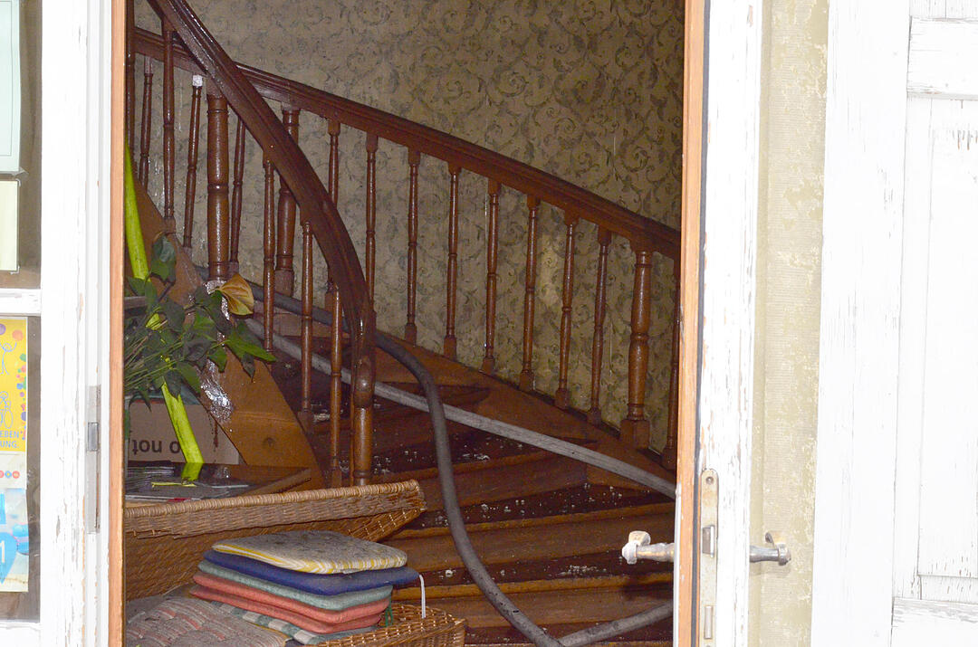 Feuer in der Hallburg