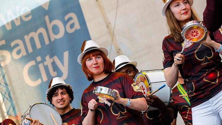 Impressionen von der Eröffnung des 26. Samba-Festivals. Foto: Matthias Hoch