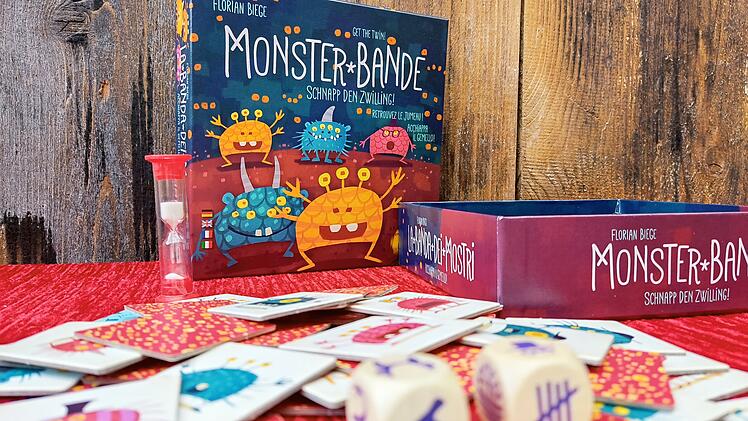 Monster-Bande: Mittelfränkisches Kinder- und Familienspiel mit vielen Varianten