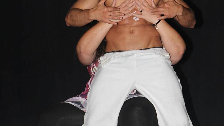 Die Damen durften die Jungs ganz aus der Nähe bestaunen.