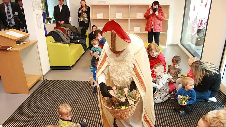 Der Nikolaus kam zu Besuch. Foto: Jürgen Gärtner