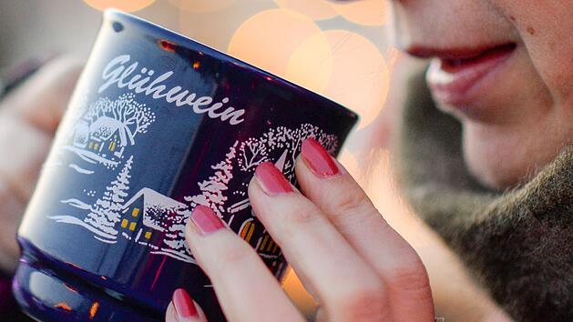 Gl&uuml;hwein: Das ist perfekte Trinktemperatur