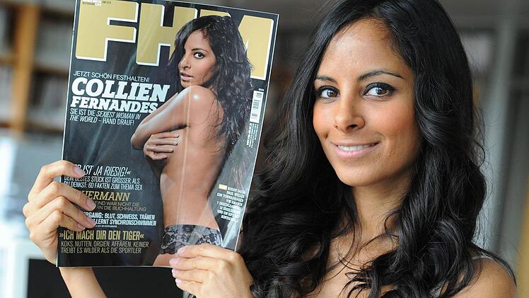 Die Zeitschrift "FHM" kürte Collien 2010 zur "Sexiest Woman in the World". Foto: Jens Kalaene dpa/lbn